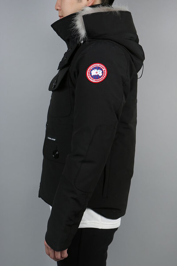 CANADA GOOSE (カナダグーススーパーコピー)/メンズ/RUSSELL PARKA(ラッセル)/BLACK 722040112